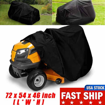 #ad Heavy Duty Riding Lawn Mower Cover Waterproof Tractor UV Protector $23.36