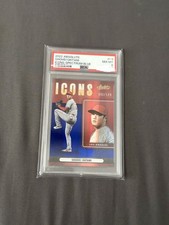 2022 Panini Absolute Icons Shohei Ohtani Spectrum Blue I-9 /149 PSA 8