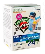 2024 Panini Prospect Edition Baseball 6-Pack Blaster Box 1 AUTO PER