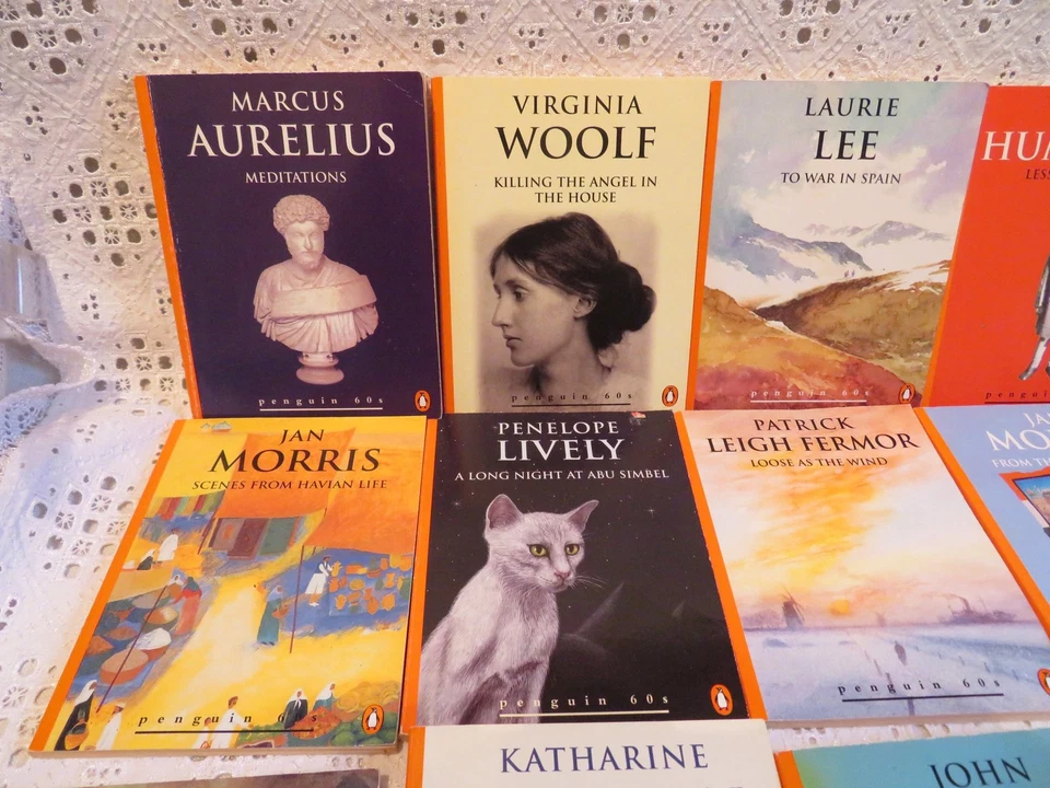 Orange Penguin 60s Various Authors 20 Books Penguin's 60th Anniversary 1990s - Image 2 of 4