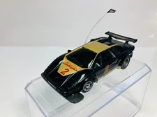 1991-92 ~ TYCO TCR Slotless Lamborghini Slot Car 6320 Total Control Racing~ NICE