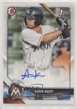 2018 Bowman Prospect Auto Aaron Knapp #PA-AK Auto 4al