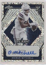 2021 Leaf Flash Navy Blue 32/75 Osirus Mitchell #BA-OM1 Auto 0q1p