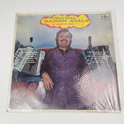 Ramon Ayala Y Los Bravos Del Norte LP Disco Polka Record Vinyl