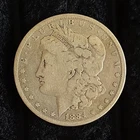1884 Morgan Silver Dollar Circulated