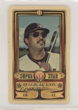 1983 Perma-Graphics/Topps Credit Cards Reggie Jackson #150-SSA8327 HOF
