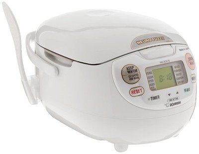 Zojirushi NS-ZCC10 Neuro Fuzzy Reiskocher 5,5 Tassen 120 V Weiß Japan Import