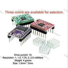 5PCS A4988/DRV8825 Stepper Motor Driver Good Quality At A Reasonable Price New