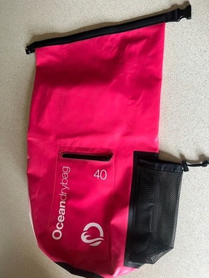Ocean Dry Bag 40L Waterproof Backpack Hot Pink Never Used!