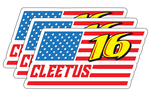 Greg Biffle/ Cleetus McFarland Tribute 3 PC HQ Sticker Set | eBay