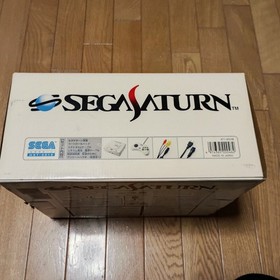 Sega Saturn console with Gundam software