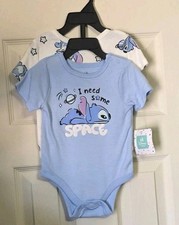 Disney Stitch 12 Months Bodysuite 2- Piece Set I Need Some Space