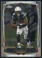 2014 Topps Chrome #43 Ryan Mathews San Diego Chargers 36697