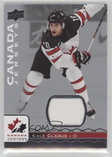 2017 Upper Deck Team Canada Juniors Canada Jerseys Kale Clague #10 j1j