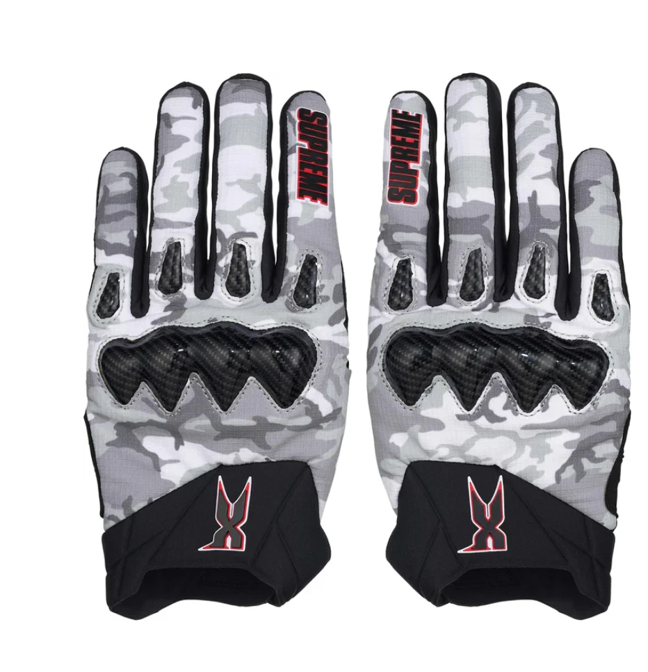 Supreme Fox DMX Racing Gloves Size - Large - Snow Camo - FW25
