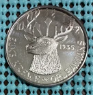 1966 ELKS Krewe of Orleanians /St. Louis Ba .999 FINE SILVER Mardi Gras Doubloon