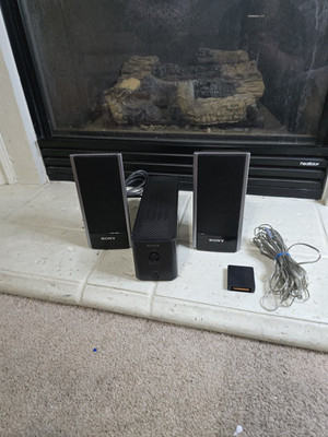 Sony S Air Speakers Reciever & Dongle Ssts81