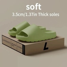 Cloud Pillow Slides Soft 3.5cm Thick-Sole Non-Slip Sandals Unisex Shower Slipper