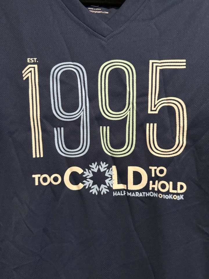 Camisa de correr de manga larga para hombre talla S - A0247 Foto 3 de 4