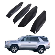  2 Pairs Roof Rack Rail End Cover Shell Replacement for 4Runner N210 2003-2009 