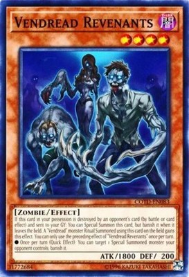 Vendread Revenants - COTD-EN083 - Common - Unlimited Edition - Moderately Played