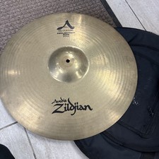 Zildjian Avedis Family A Custom Projection Ride Cymbal 20 Inch Ride Cymbal/case