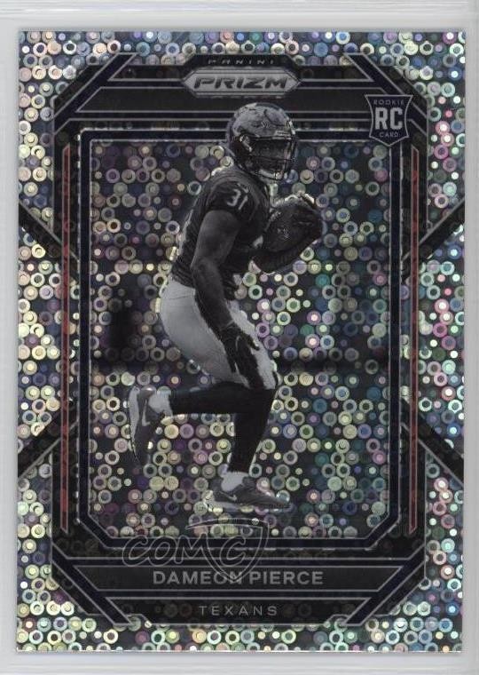2022 Panini Prizm Rookie Variation No Huddle Prizm Dameon Pierce #322 fm0
