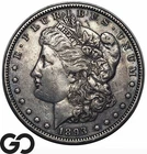 1893 Morgan Silver Dollar Coin *Key Date* Choice XF++, Bid Spread: 675-750