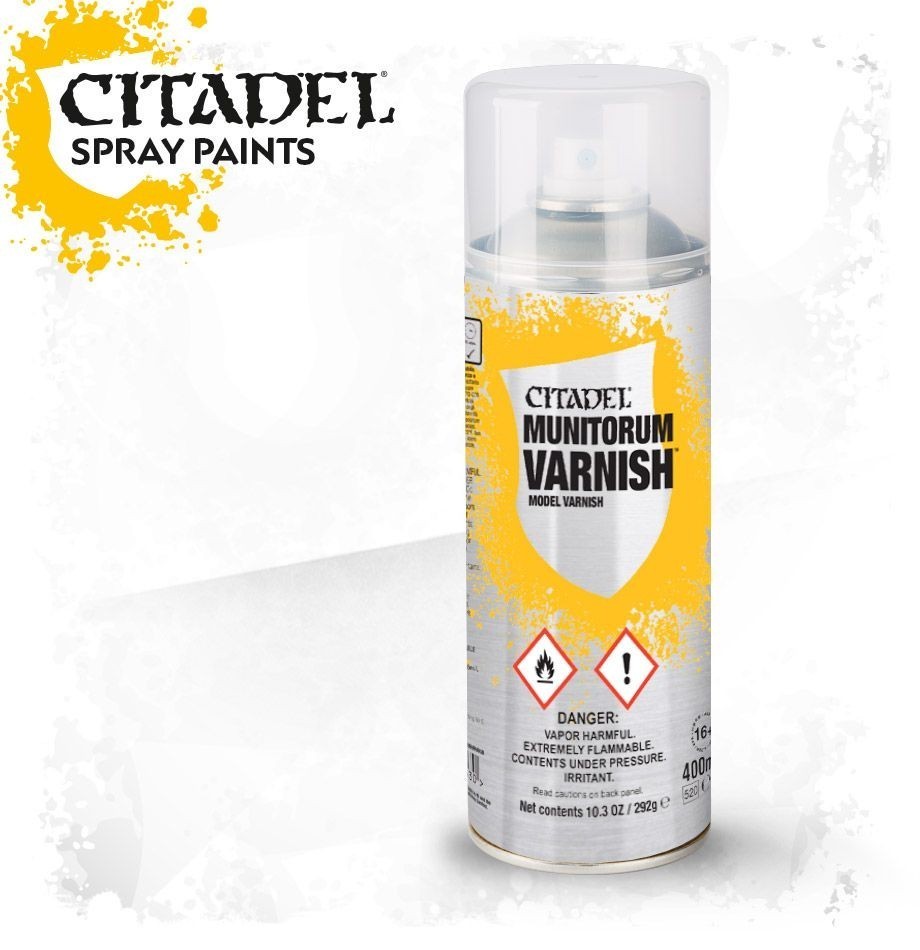 MUNITORUM VARNISH spray finitura Citadel protettivo 400 ml