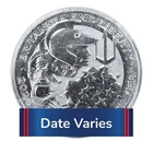 Roll of 20 - U.K. Random Year £2 1-oz .999 Silver Britannia &Liberty