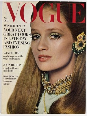 Vogue Magazine Oct 1st 1968 Vintage Fashion A+ Cond Bailey Devlin Helmut Newton