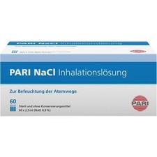 PARI NaCl Inhalationslösung Ampullen 60X2.5 ...