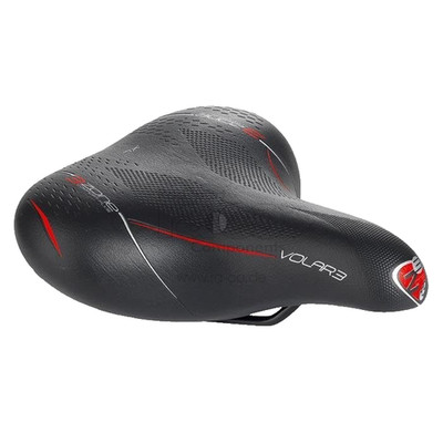 230241 Selle Bassano Volare 3 Zone XL Comfort Plus E-Bike Sattel schwarz