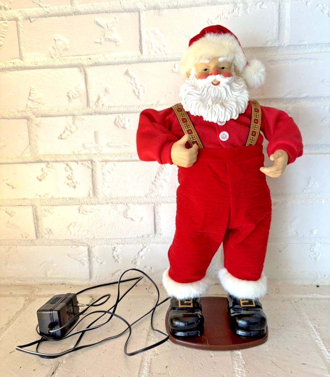 Musical Dancing Santa In Santa Figures (1946-1990) for sale | eBay
