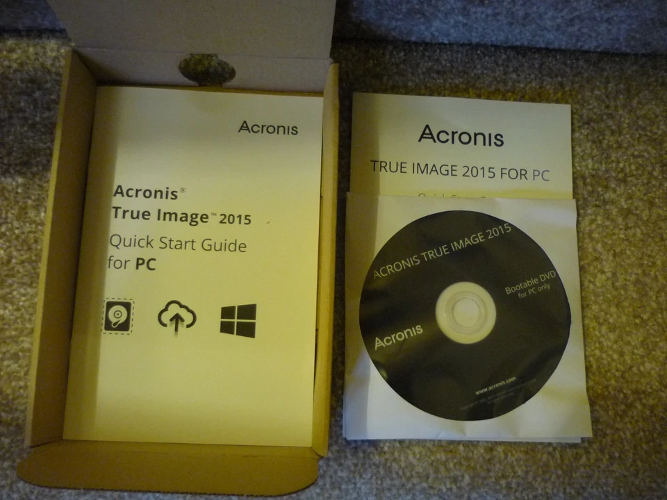 Acronis True Image 2015 For 1 Computer PC Backup Recovery Software - Image 2 of 2