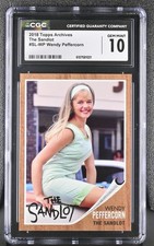 2018 Topps Archives The Sandlot Wendy Peffercorn SL-WP Baseball Movie CGC 10 Gem