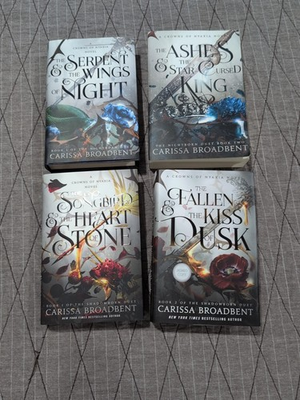 #ad Books 1 2 Of The Nightborn Duet amp; 1 2 The ShadowBorn Duet By Carissa Broadbent. $45.00