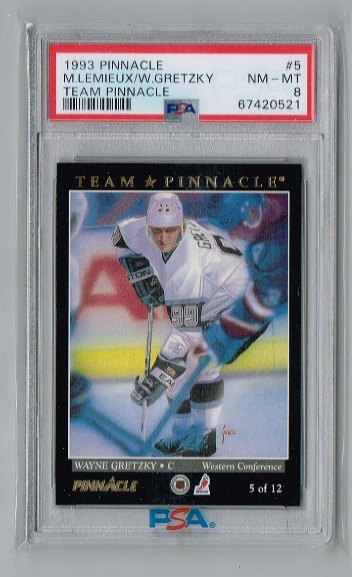 NHLカード 1993-94 Pinnacle - Team Pinnacle Wayne Gretzky, Mario