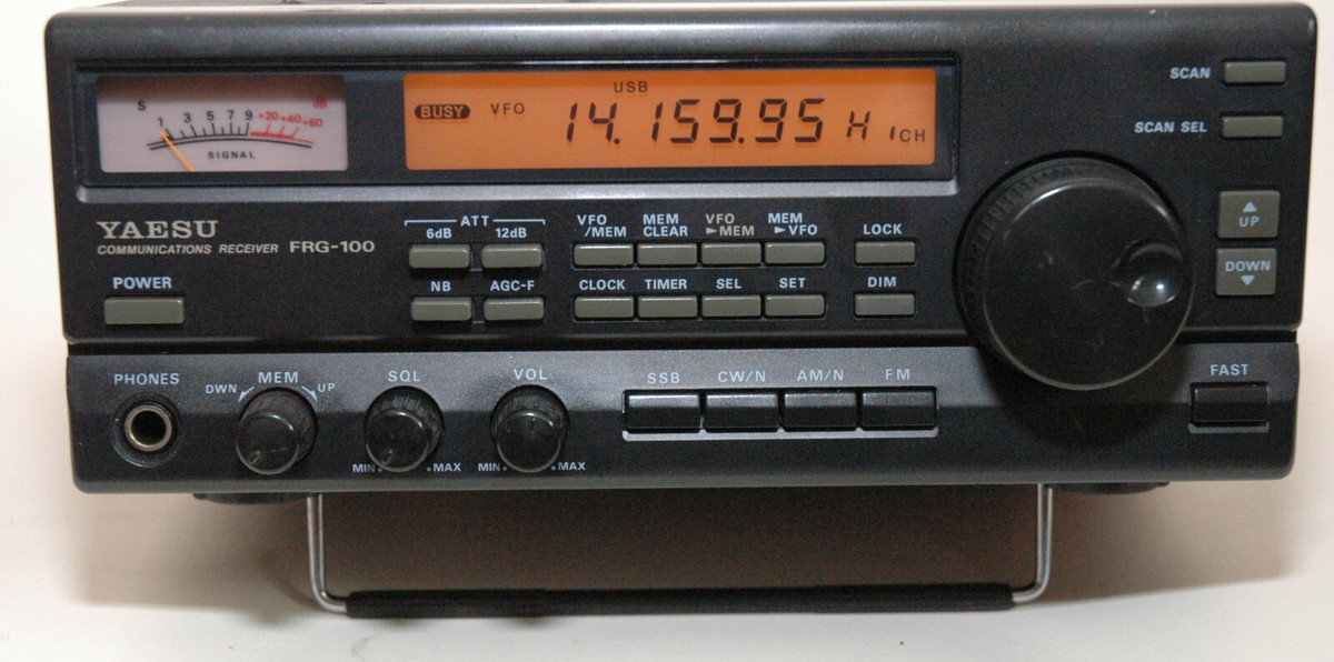 YAESU FRG-100-HF Communications Receiver -50KHz-30MHz | eBay YAESU FRG-100-HF Communications Receiver -50KHz-30MHz | eBay