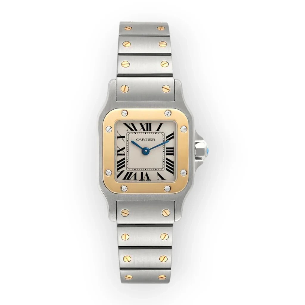 Cartier Santos Galbee Two-Tone Model 1567