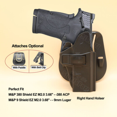 M&P9 M&P380 Shield EZ M2.0 Holster For Smith & Wesson M&P 9 380 Shield EZ M2.0 