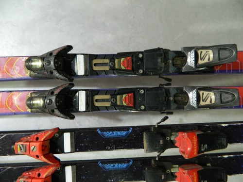 Lot of 2 Skis Salomon Kneissl - Picture 5 of 13
