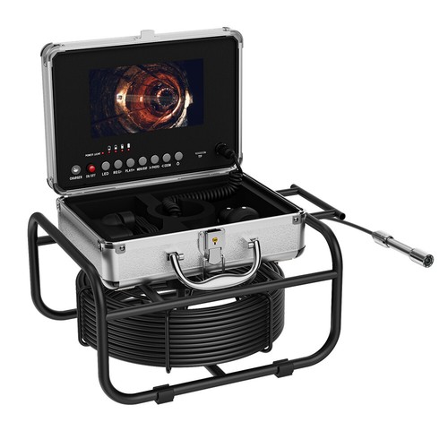 Pipe Inspection Camera with DVR Video Endoscope Camera 7" Screen 30M 17mm Lens - Picture 11 of 12
