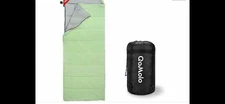 Qomolo Camping Sleeping Bag 3 Season Lightweight, Portable NEW