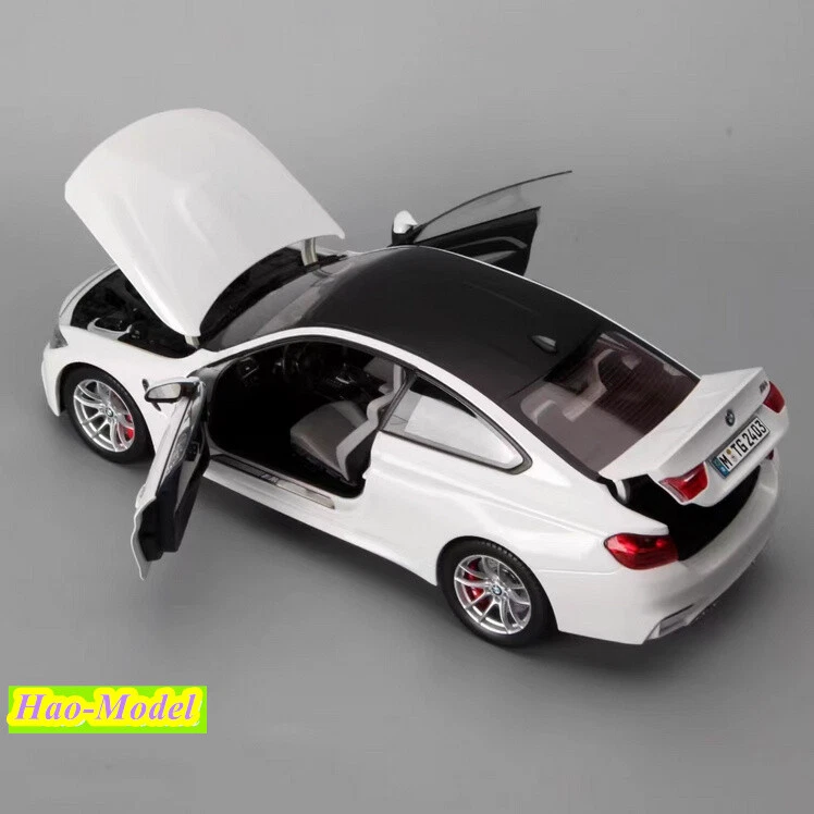 Paragon 1:18 Benz M4 (F82) Diecast Metal Modelo Coche Blanco/Azul Juguetes Regalos Exhibición Foto 4 de 4