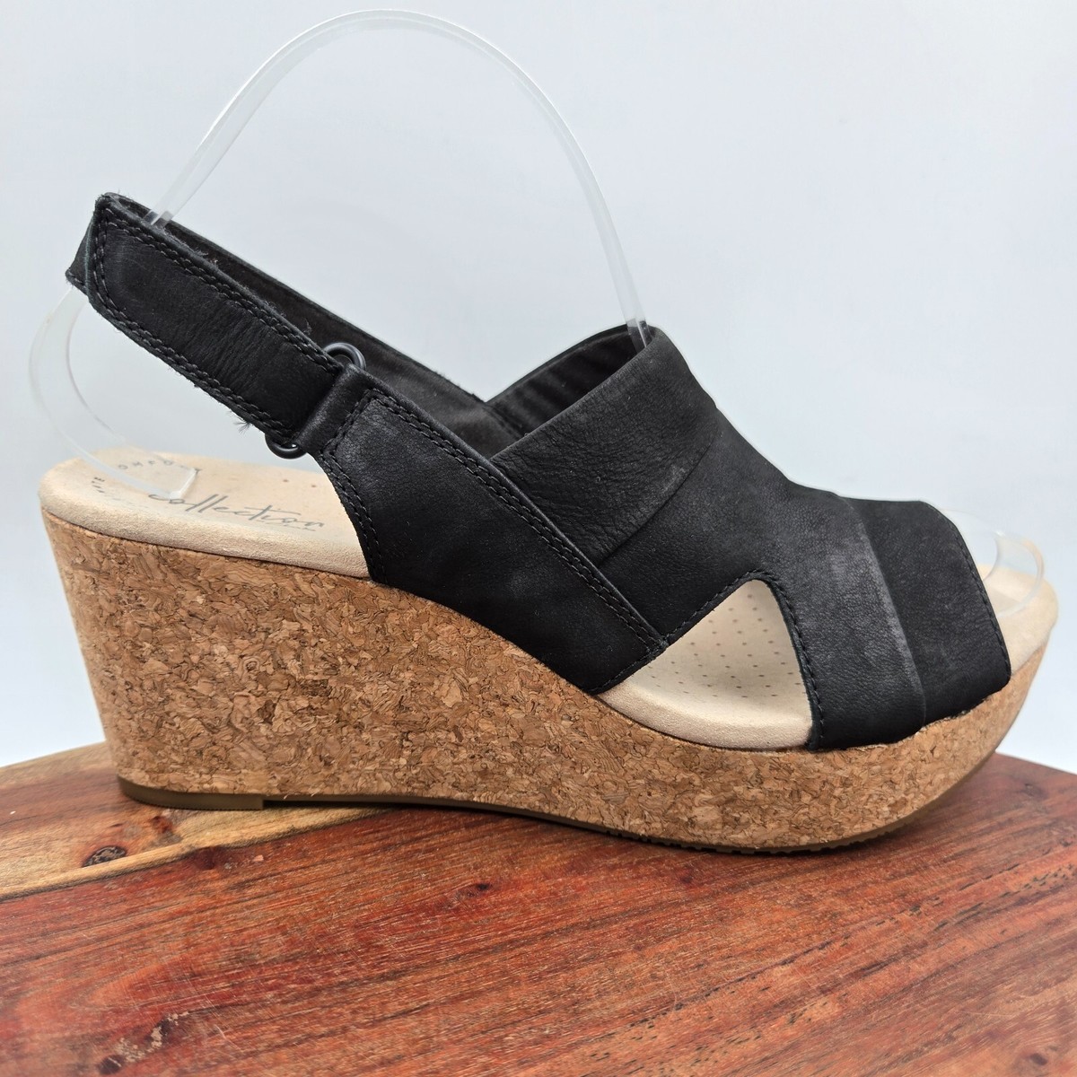 Cork Wedge Clarks Wedge Sandals Annadel Clarks Annadel Ivory