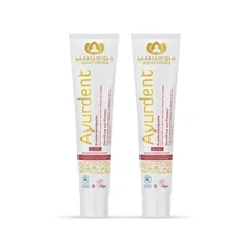 Maharishi Ayurveda Ayurdent Toothpaste For Bleeding Gums, Sensitivity -Pack of 2