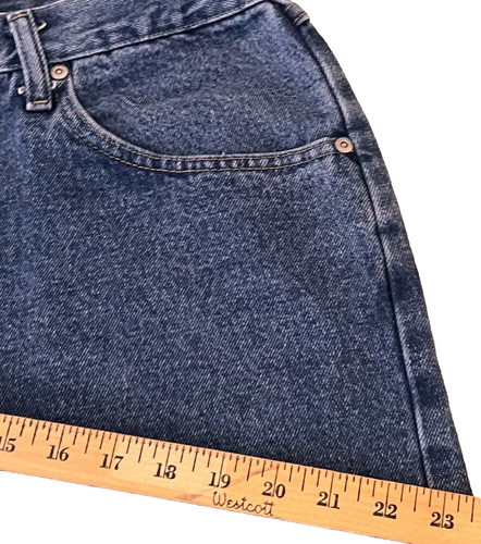 Wrangler Cutoff Jean Shorts Womens Size 32 Blue Denim - Picture 6 of 8