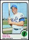 1973 Topps #305 WILLIE MAYS New York METS EX-MT