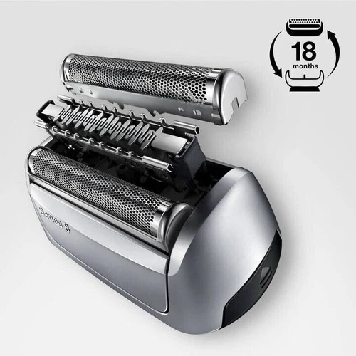 Braun 83M Testina di rasatura confezione combinata per Series 8 - pellicola di taglio e blocco lame - Foto 13 di 13